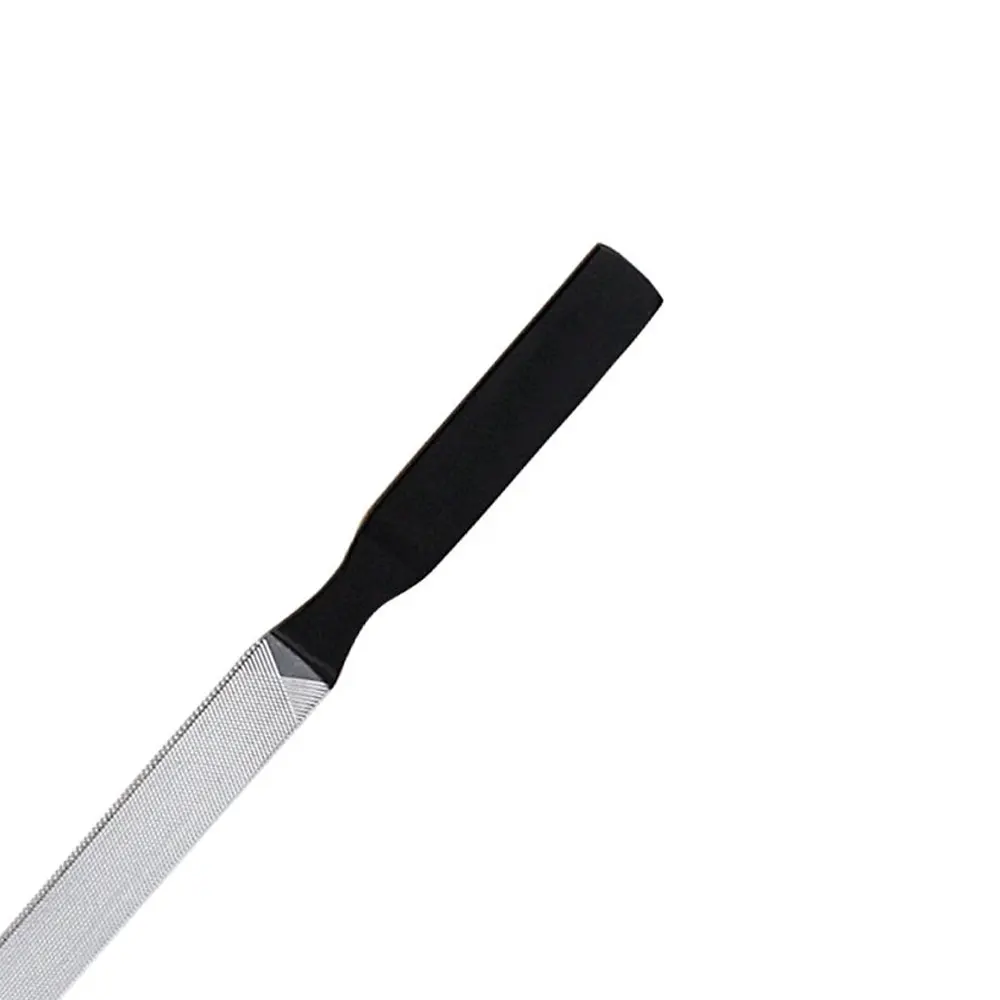 Персональная оптовая продажа металлическая пластиковая ручка пилка для ногтей