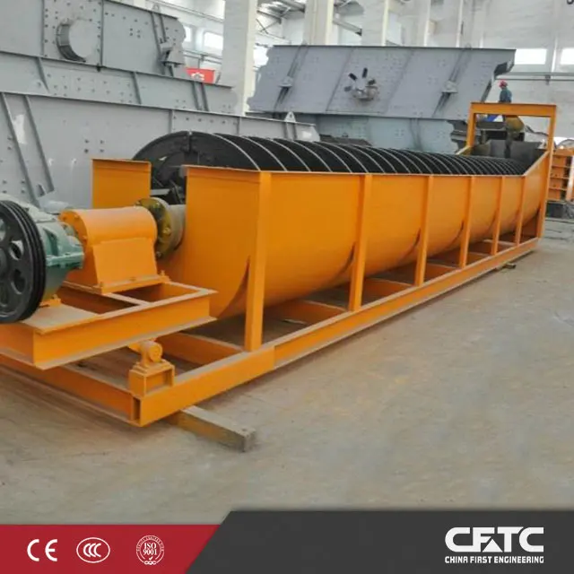 
Mini Spiral Sand Washer XL-610 Screw Rock River Stone Silica Sand Washing Machine Price Myanmar 