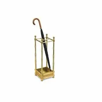 Handicraft Outdoor Umbrella Stand Holder Gold Color Table Top Metal Umbrella Stand Home Decorative Handmade Umbrella Holder