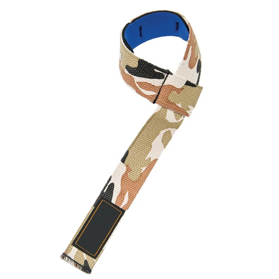 Gym Lifting Camouflage Straps /Custom Design Lifting Wrist Straps with Linings/Gym Camo Straps, Weightlifting Accessories