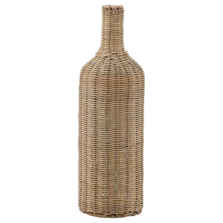 Natural Decorative Seagrass Vase Wooden Flower Vase High Quality Handmade from Vietnam Wholesale