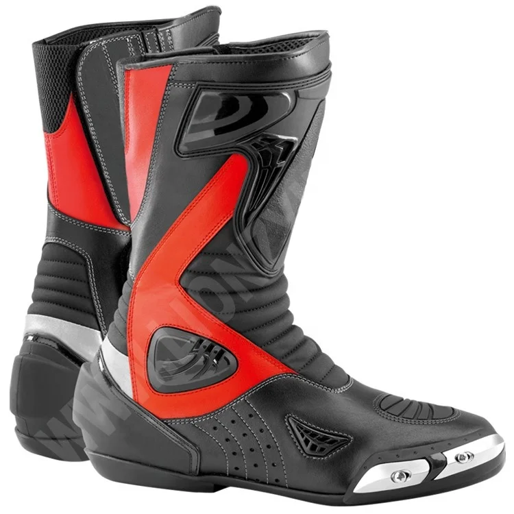 Latest Design Cheap Price Short Ankle Anti Slip Motorcycle Shoes for Maximum Safety Riding