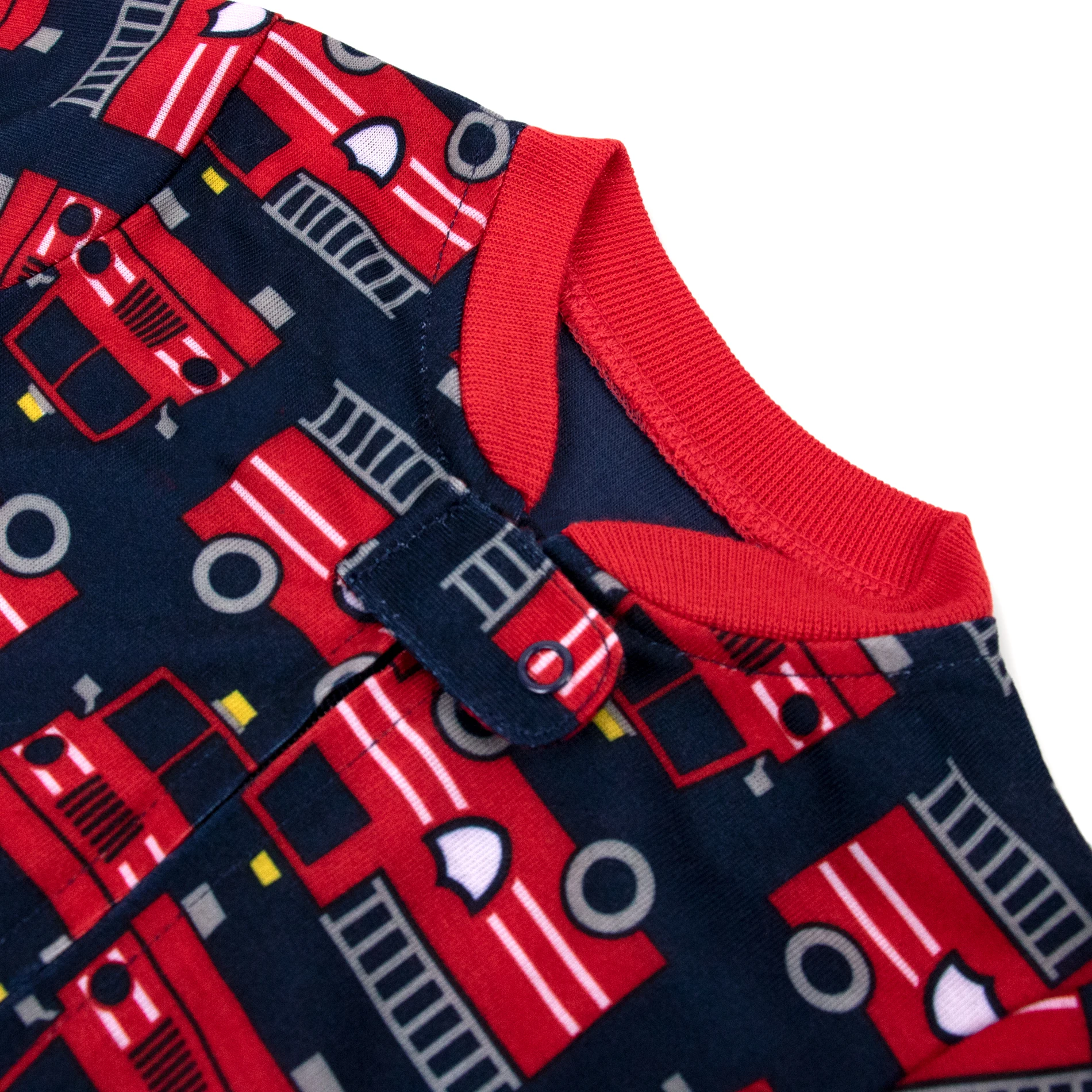 JOYUAN GARMENT MANUFACTURER BR190802 baby romper - RED amazon products oem pyjamas kids play suits night wear footed footie