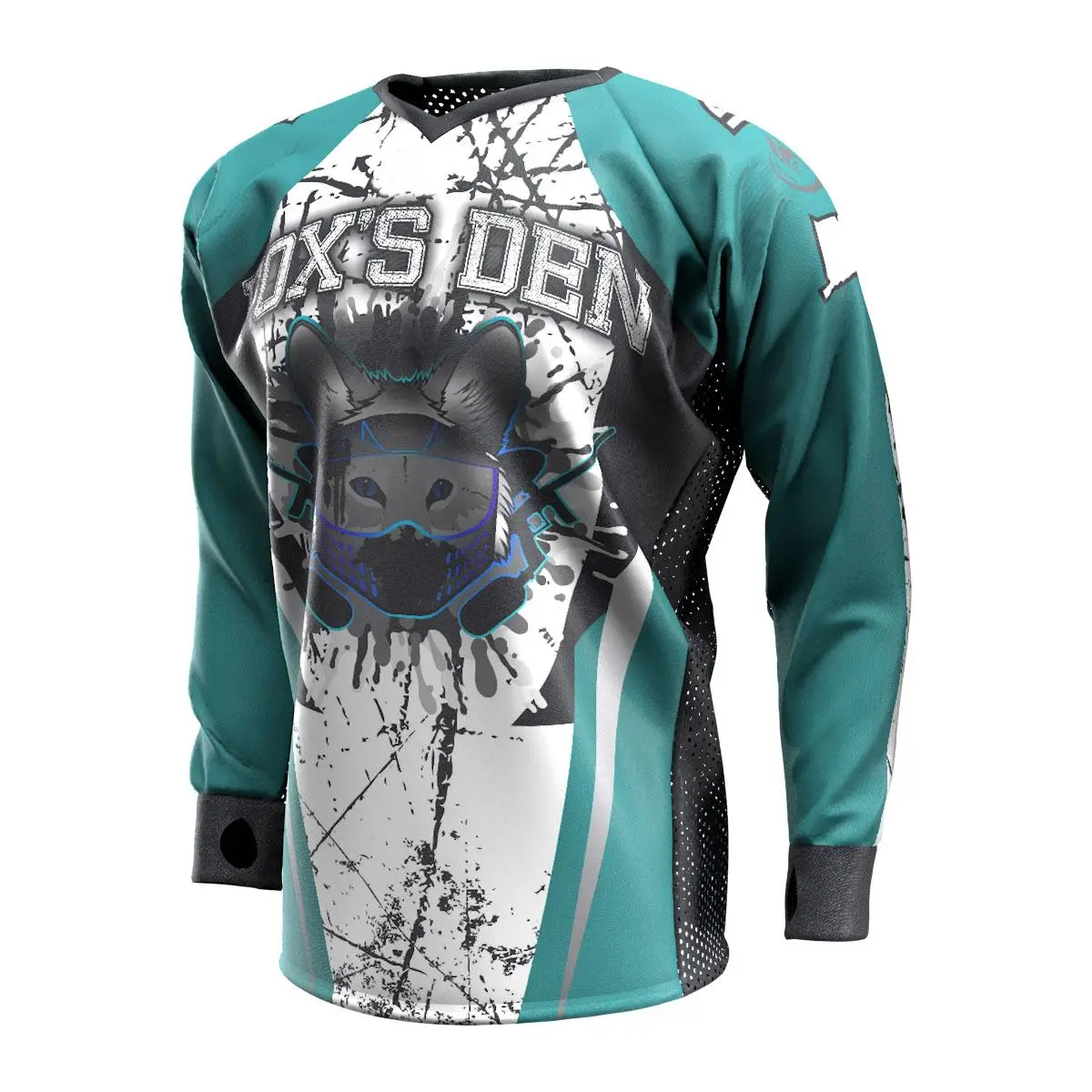 
Outdoor Sports Paintball Jersey Lightweight Fabric Wholesale Prices 