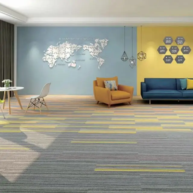 Hot-selling Modern Nylon 50x50 Tufted Carpet Tiles Quality Office & Home Use for Hotels & Living Rooms Direct from Manufacturer