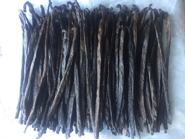 RENDAH TAHITENSIS GRADE-2 20-21.9 CM VANILLA BEANS for EXTRACTION Premium Quality Indonesian Papua Hot Selling with Best Price