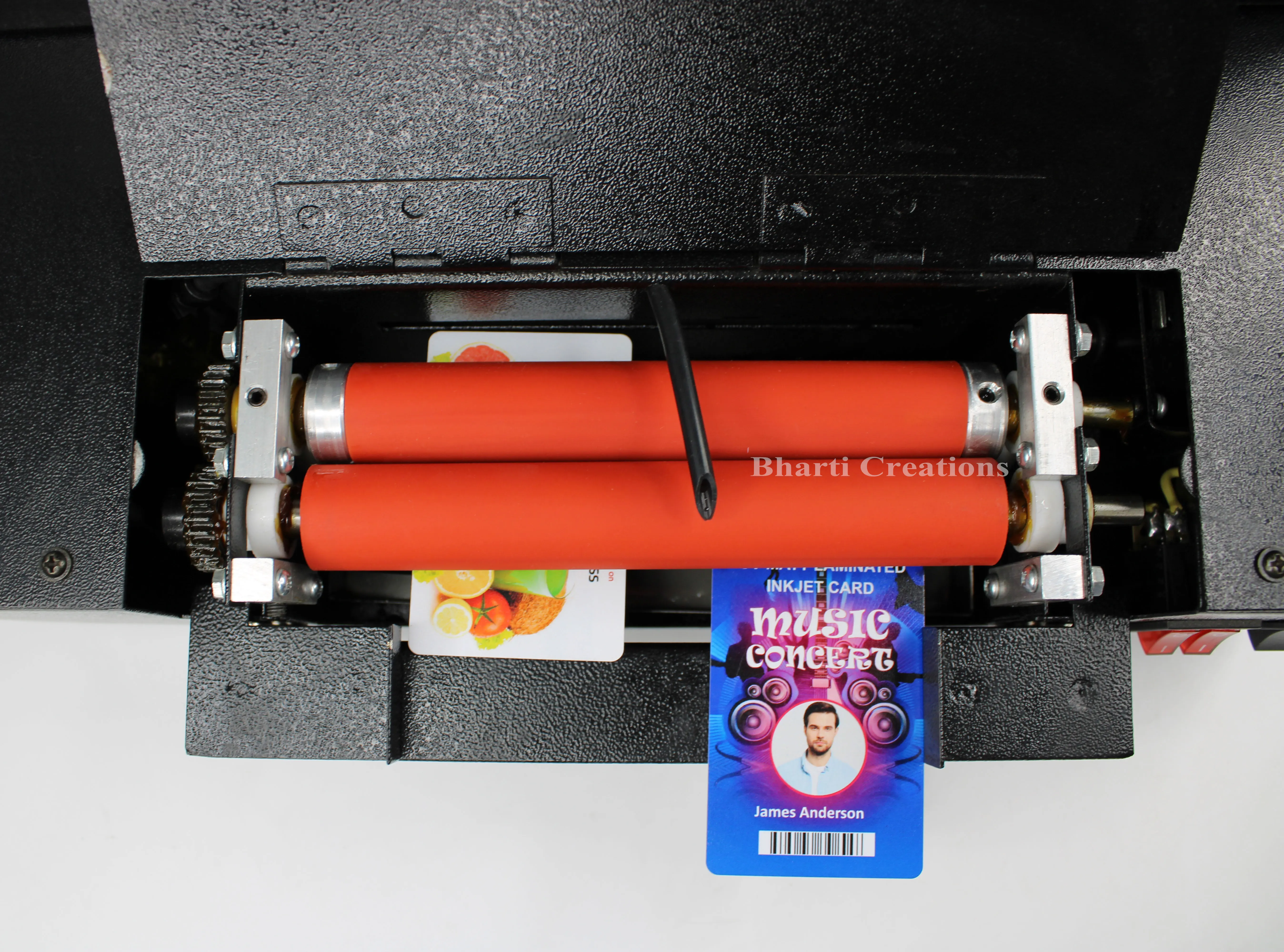 PVC ID card lamination machine with UV lamp technology