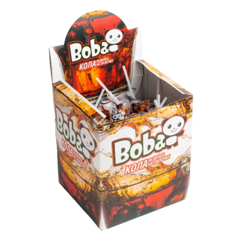 
Sweet Candy Lollipop Boba cola flavor 