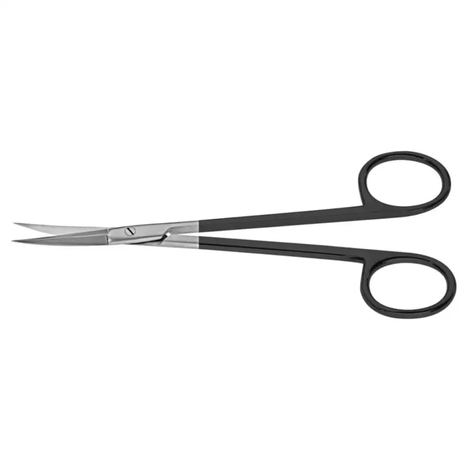 Tebbetts Delicate Serrated Supercut Dissecting Scissors, 5.75' (13.5cm), Curved