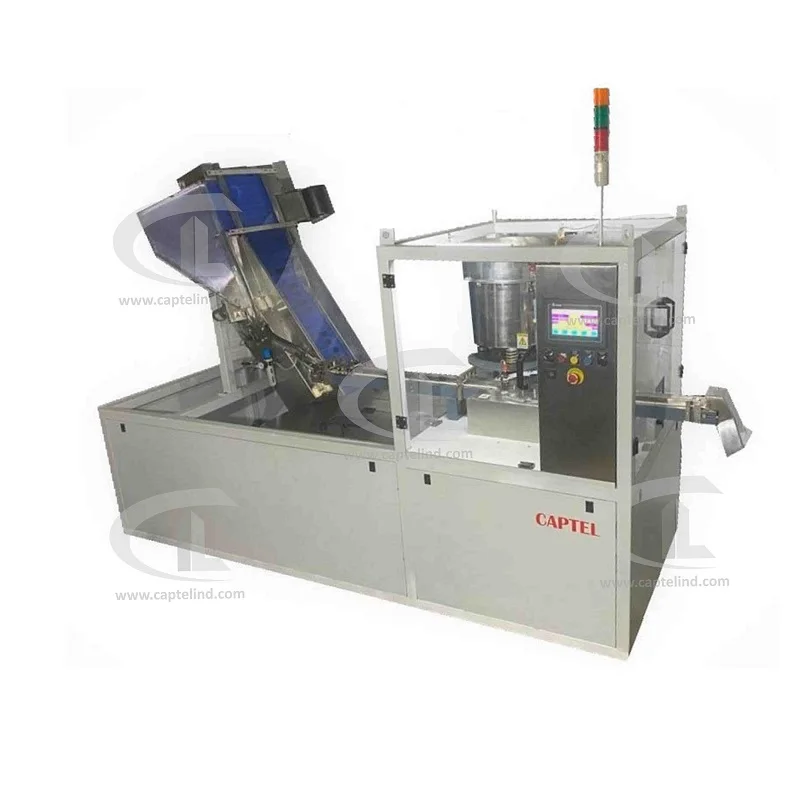 Wadding (Liner Fixing) Machines for Fixing Pre-Cut Liners in Closures