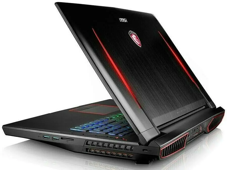  Лидер продаж для оригинального игрового ноутбука MSI GT83VR TITAN 18 4 GTX 1080 SLi + Mech. Ключи i7-8850HQ 64 ГБ памяти 2 ТБ-HDD 512 Гб