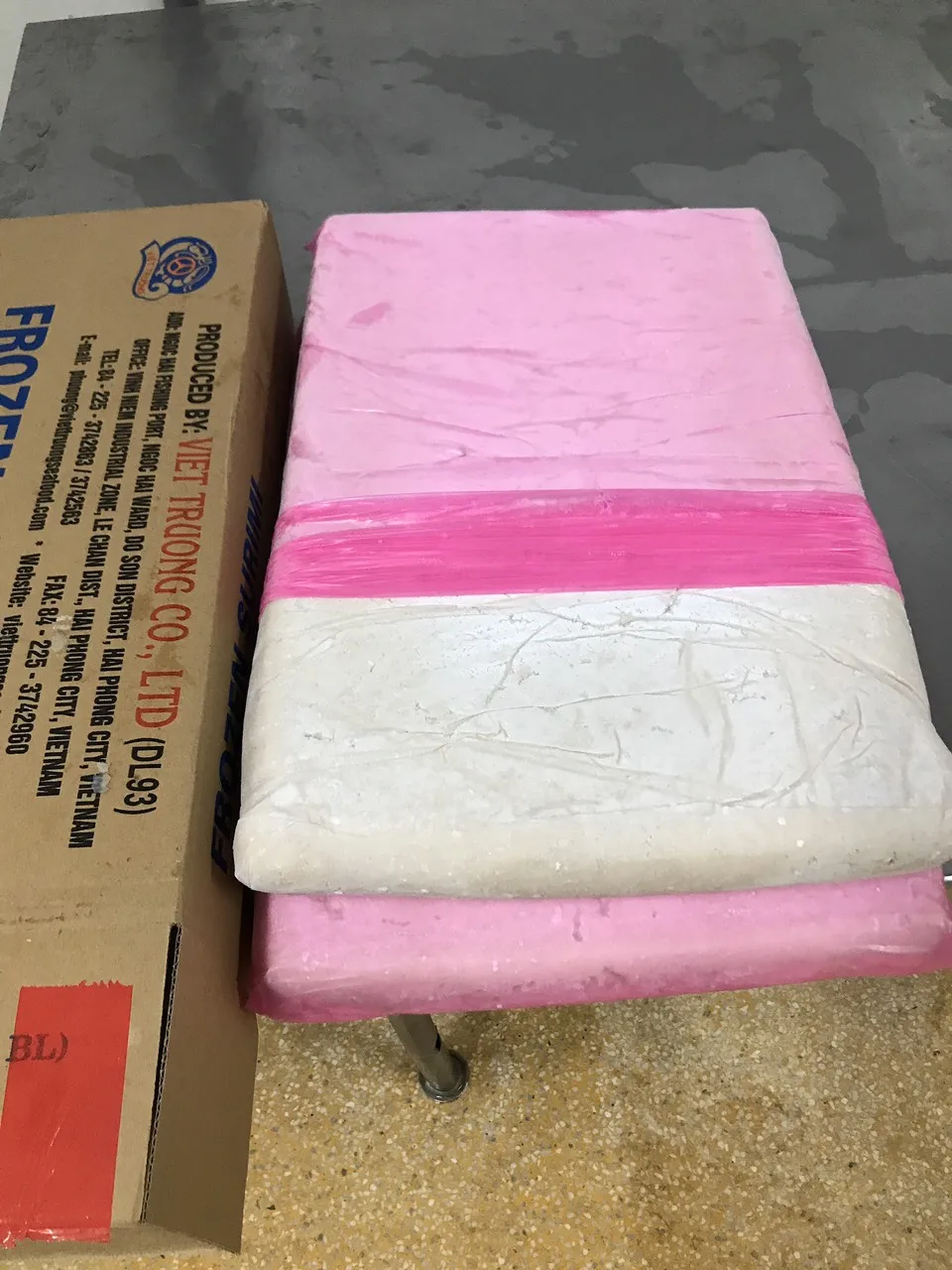 
HACCP Certification 24 Months Shell Life Box Packaging Frozen Surimi from Vietnam 