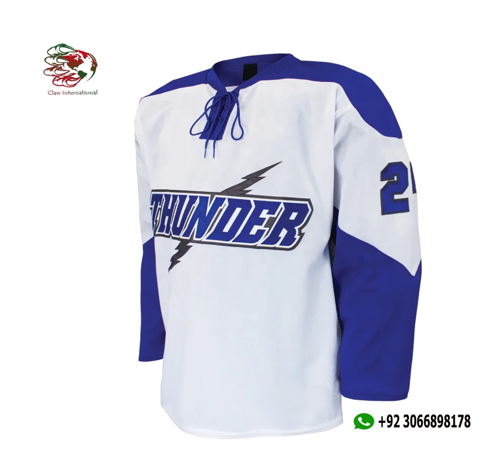 OEM Sublimated  ice Hockey    Printing Cheap  Ice Hockey jersey uniform