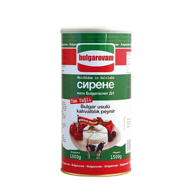 
Bulgarian Cheese Organic Halal White Cream Cheese In Tin 
