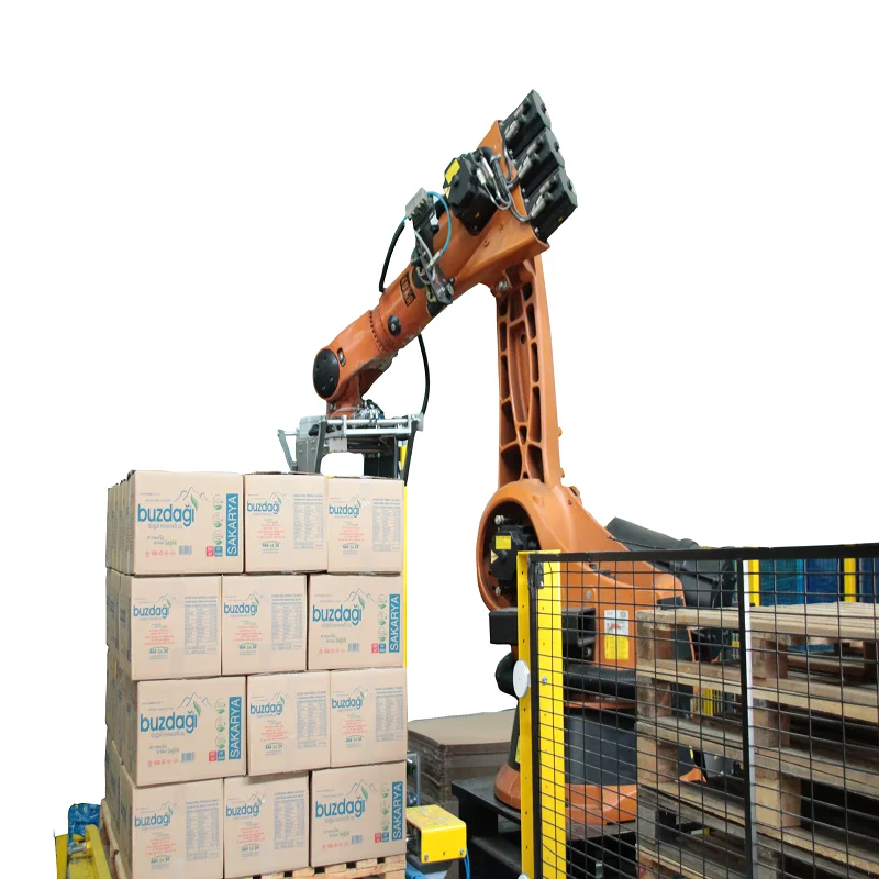 High Productivity Industrial Robot Palletizer for Carboy (Demijohn)