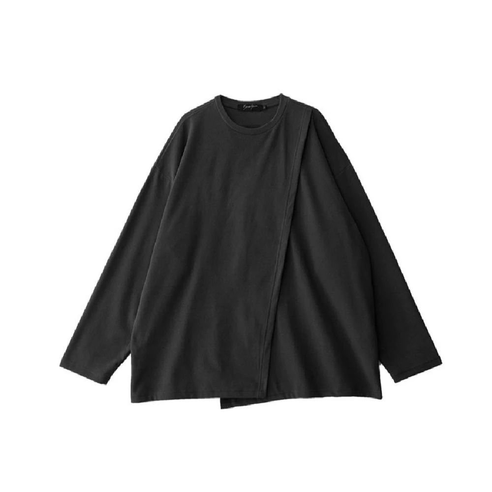 Brand New - SHINOBI Mens SS Two Piece Look Long-Sleeved T-shirts Essential Lengthen Extended