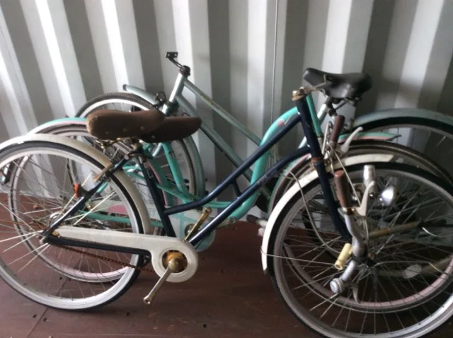 Used straight frame bicycle from Japan
