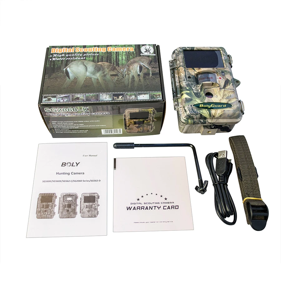 Boly 36MP Hunting Cameras FHD 1080P Black IR Motion Sharp Digital Wildlife Trail 100ft Detection Range Scouting Cameras