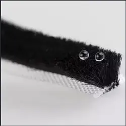 Waterproofing Wool Pile Weather Strip Cheap Price Silicone Wool Pile Gasket For UPVC And Aluminum Doors And Windows