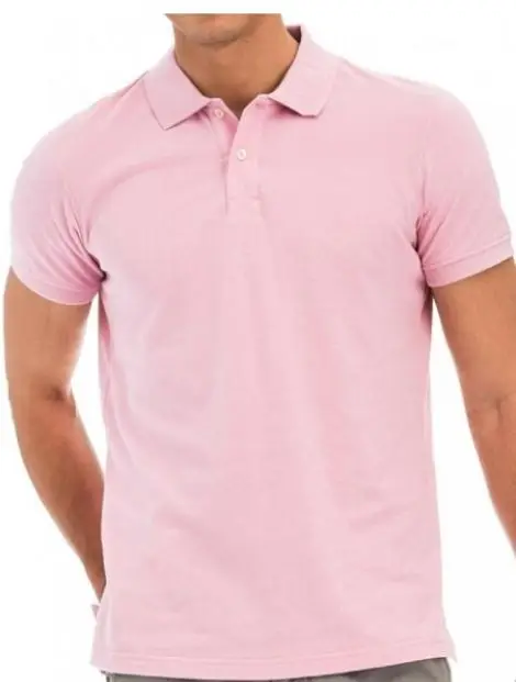 Custom made Polo T-Shirt 100% Cotton Men wear Anti Wrinkle Breathable Plus Size Fashionable Men Polo T-Shirt for men and women