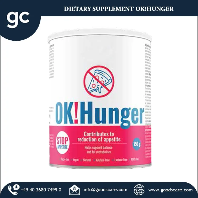 Собственная торговая марка Оптовая поставка медицинских добавок пищевая добавка Ok! Голодный порошок для коррекции веса тела