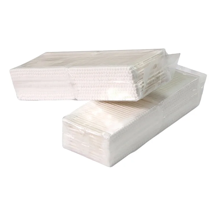 cotton ear bud swab dental industrial  cosmetic thin cotton swab for dog