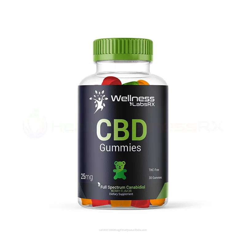 
Full Spectrum CBD Gummies for Anxiety, Stress, Pain Relief, Inflammation, Immune Support, Sleep - 25mg 
