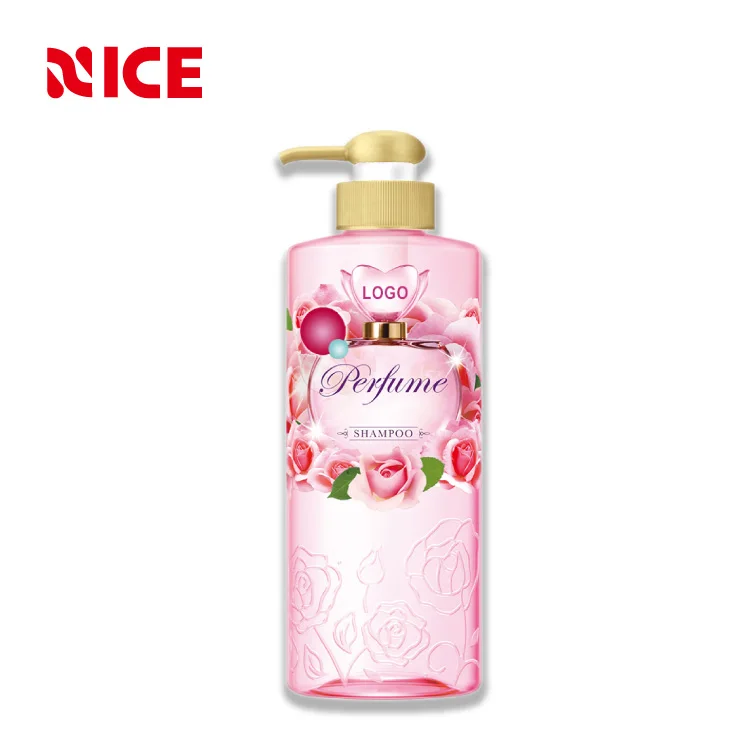 
Rose Mint Fragrance Artificial Coloring Hair Perfumed Shampoo 