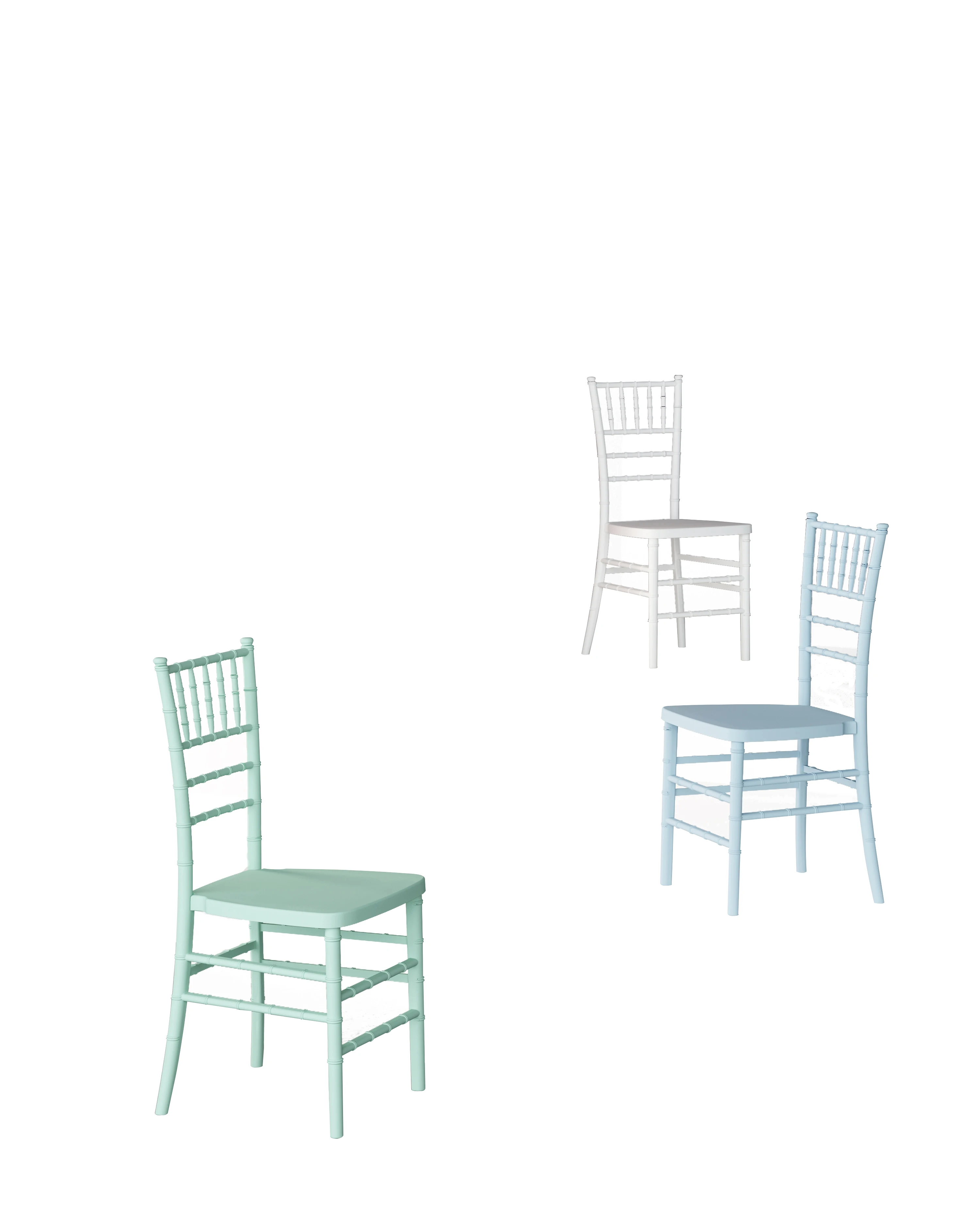 Wholesale home  furniture colorful Full PP chairs cheap plastic banquet chair