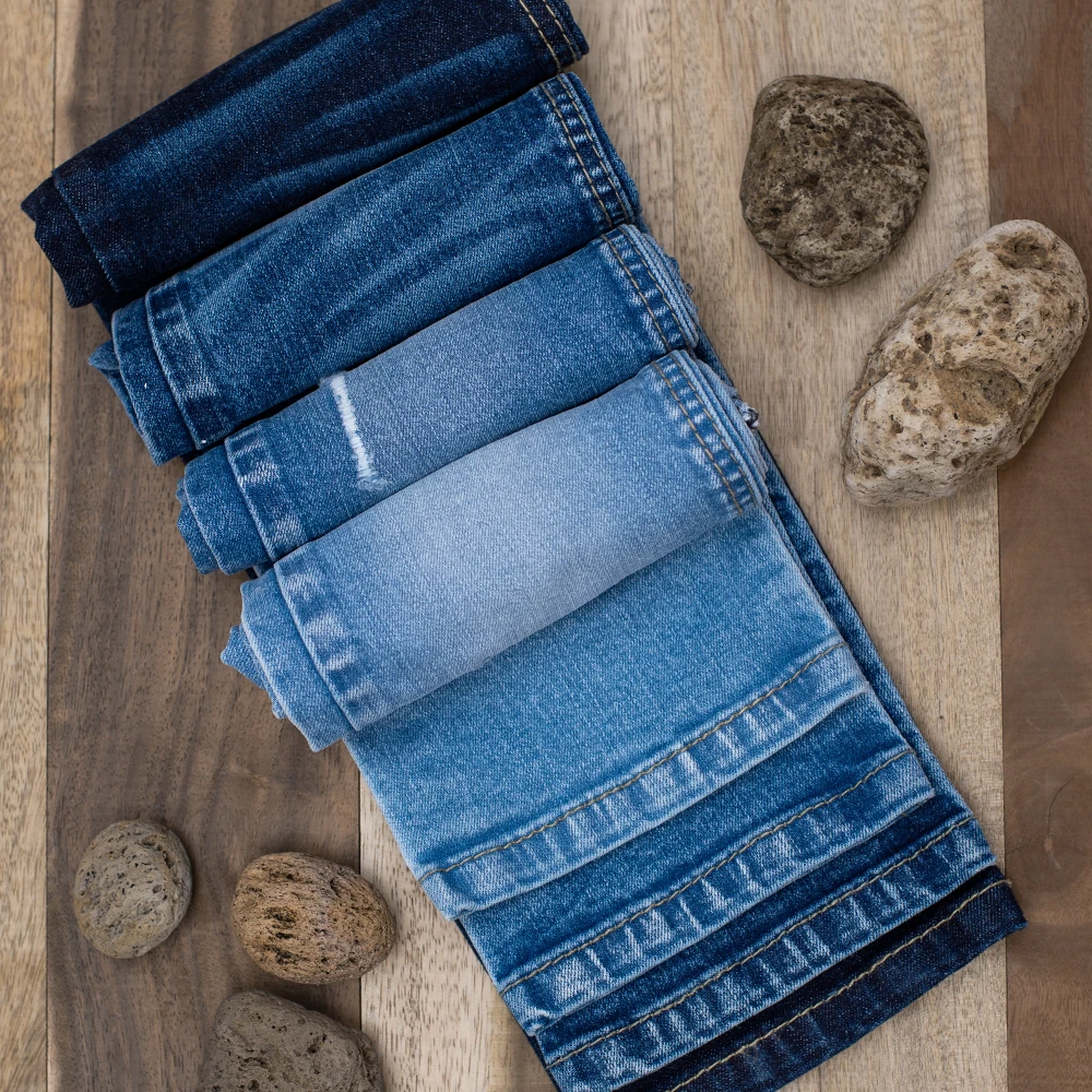  Новый дизайн хлопчатобумажная джинсовая ткань/джинсовая ткань (TL83491L) с завода во Вьетнаме продукция для экспорта