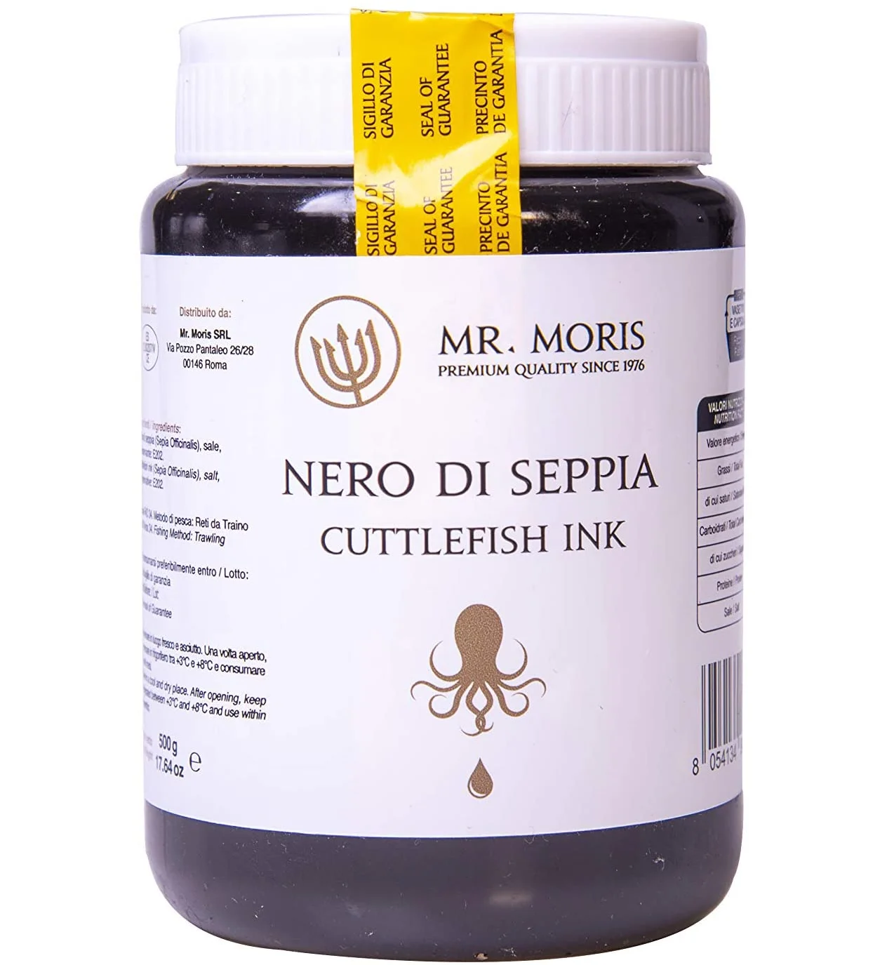 Высококачественные чернила для кальмаров, Моррис в банке 500 г