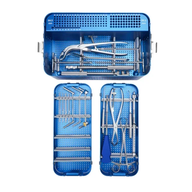 Orthopedic Instruments Small Fragment Orthopedic Instrument Set Trauma Plate Instrument Set 1 Set PK Manual Accept OEM A+ Grade