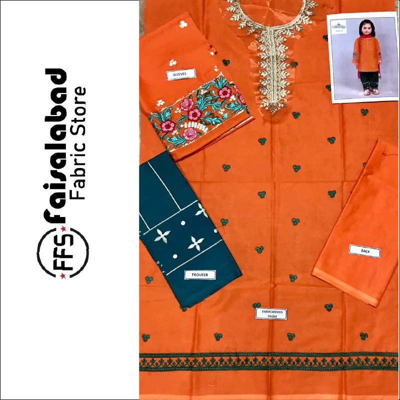 Новинка нетканый/прошитый пакистанский сальвар камиз с вышивкой кружевная вышитая ткань для газона костюмы детей