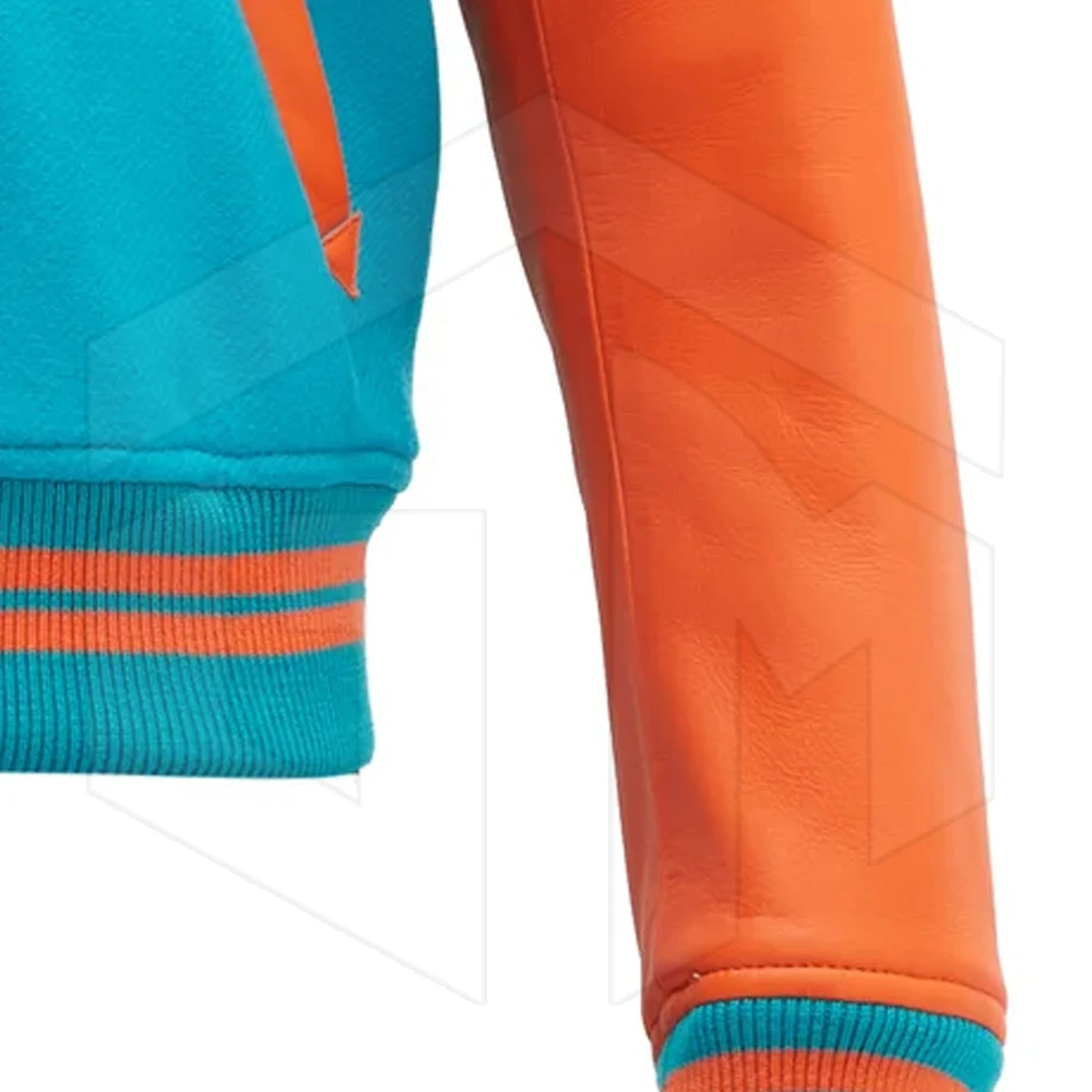  OEM Вышитые нашивки мужская бейсбольная куртка Letterman на заказ