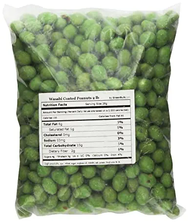 Лучшая здоровая закуска хит продаж продукт жареная васаби кешью сделано во Вьетнаме