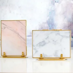 double glass table photo frame