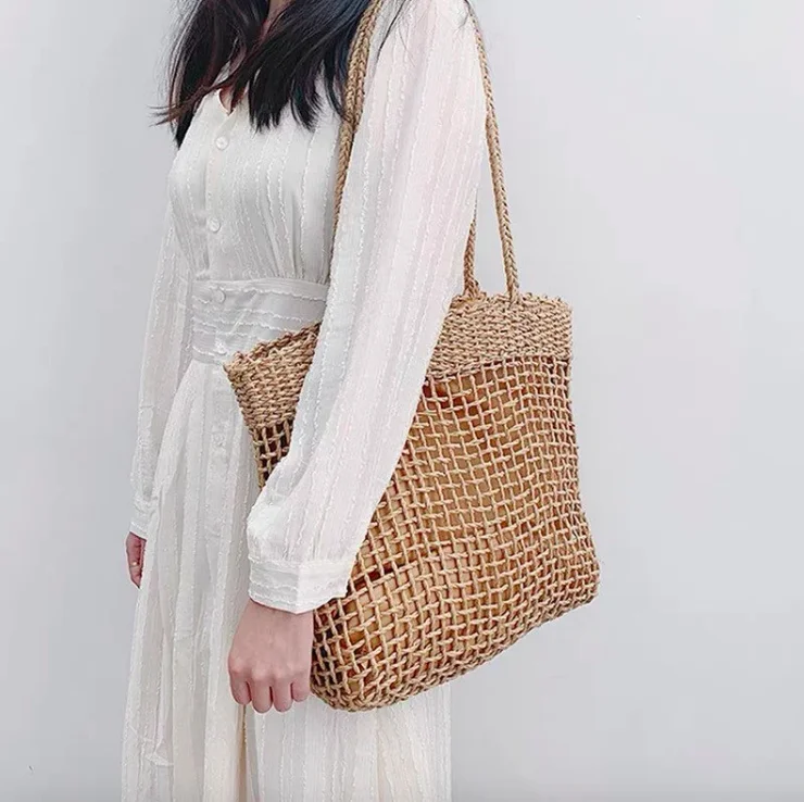 ECO-friendly Seagrass Handmade Bag, Seagrass Decor Bag, Seagrass Bag With Handle made in Vietnam