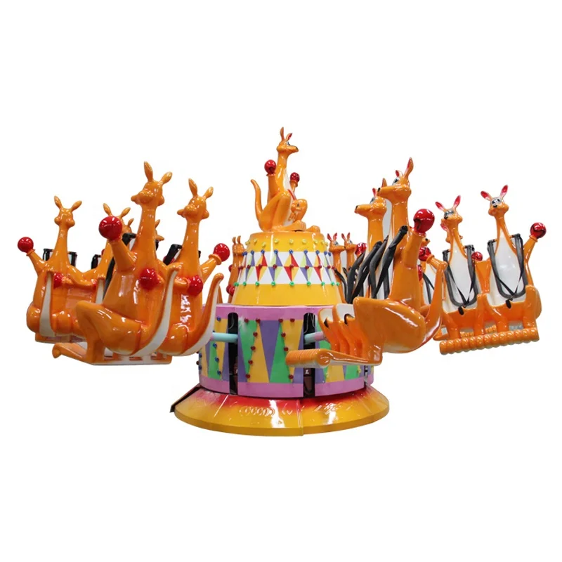 new attractive promotion newest design fair rides amusement park game machines Kangaroo jumping ride for kids