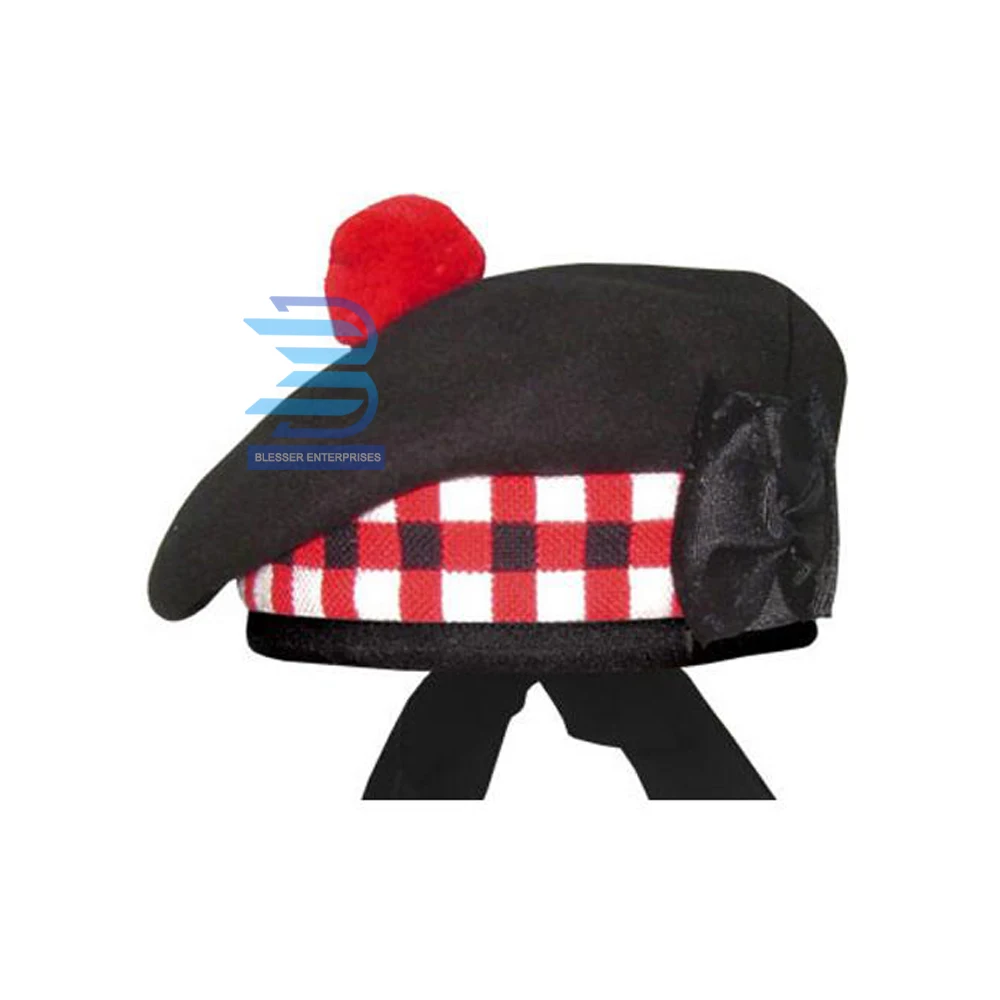 Best Quality Green Wool Irish Caubeen Hats/ Men Custom Design For Bonnet Irish Unit