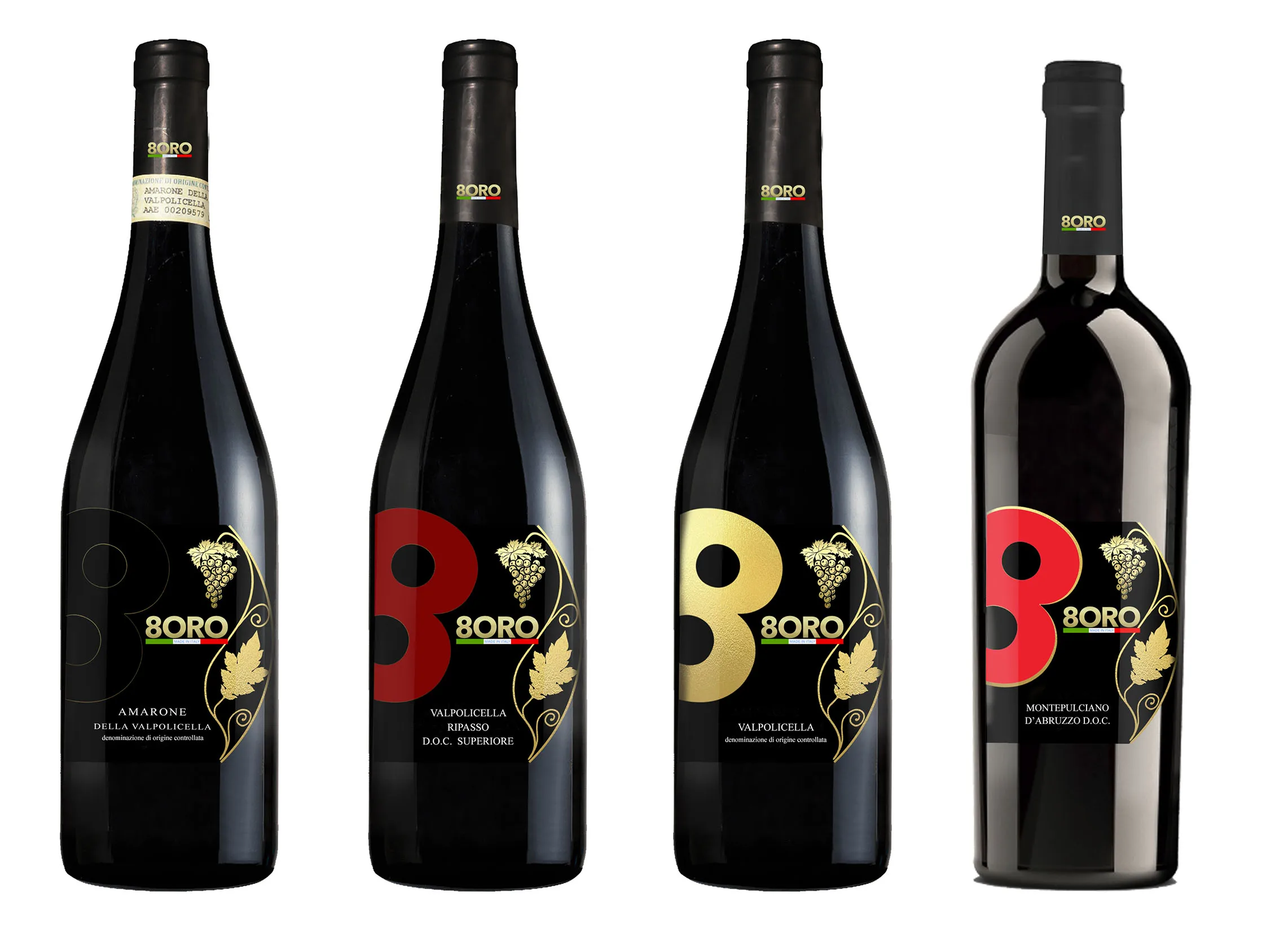 Italian Products - 14% Volume Dry Taste Valpolicella Ripasso DOC Red Wine Perfect for Daily Consumption