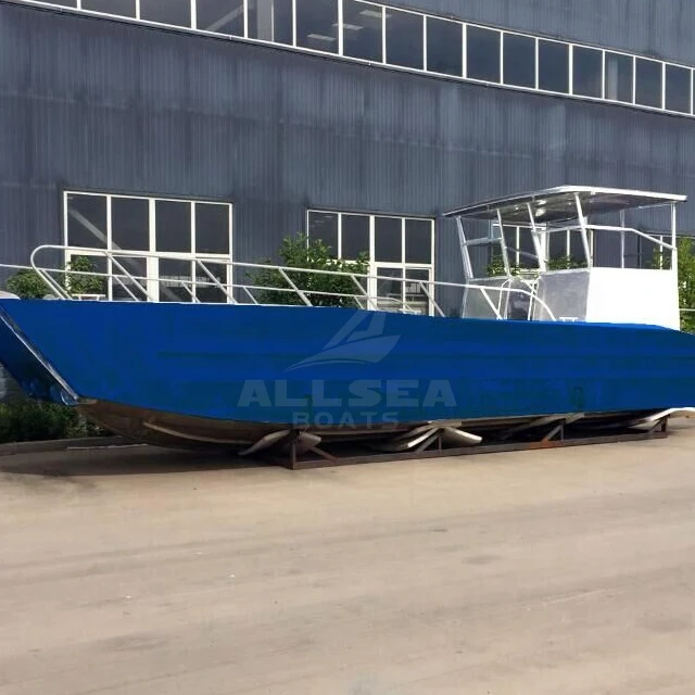 Алюминиевое судно ALLSEA 10 м приземление центральная консоль рыболовная лодка рыболовное пассажирский