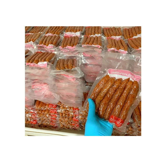 Premium Quality Pork Chinese Sausage Processed food from Thailand for Export