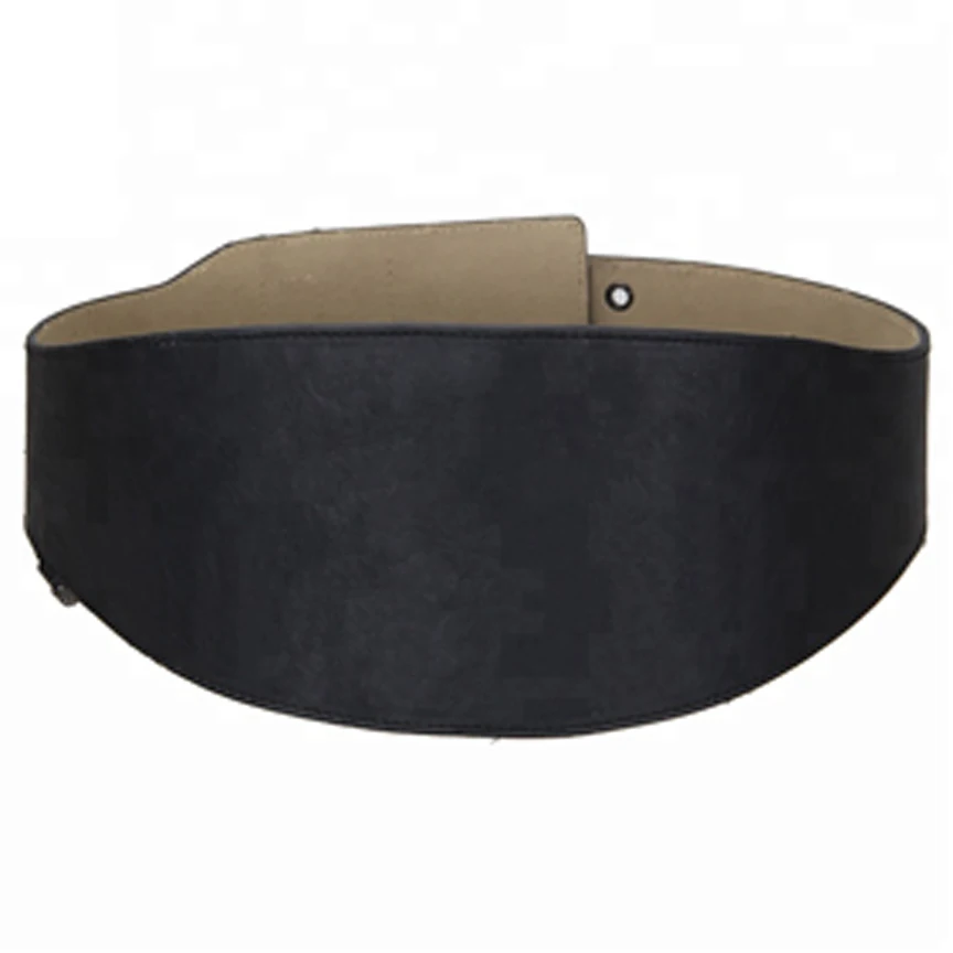 Gym Equipment Fitness Accessories Custom Bodybuilding Adjustable Leather Work Out Back Support Waist Trainer Belt