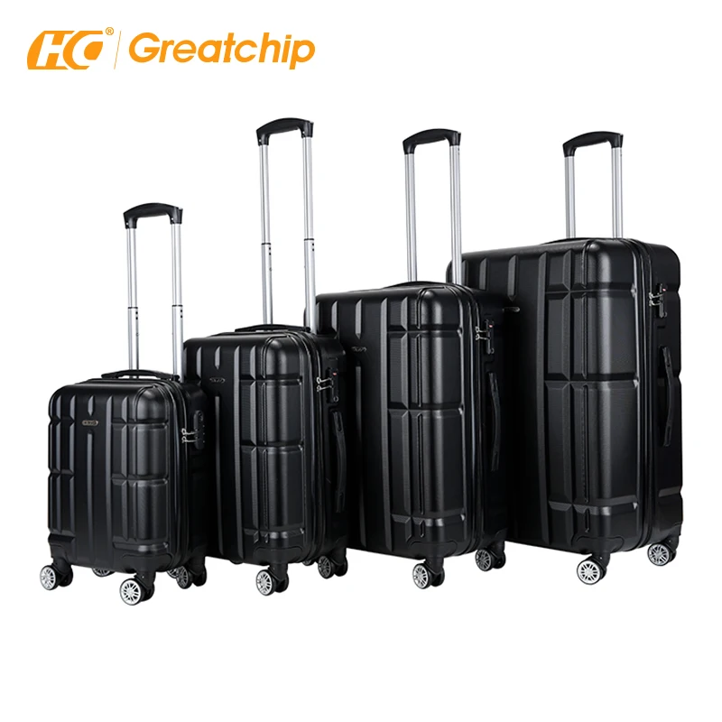 Luggage set trolley handles travel carrier luggage size smart suitcase
