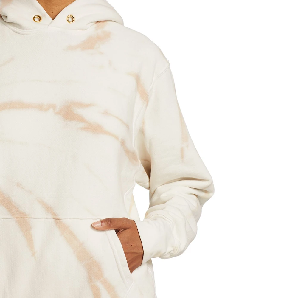 Модная одежда, худи с принтом галстука для женщин