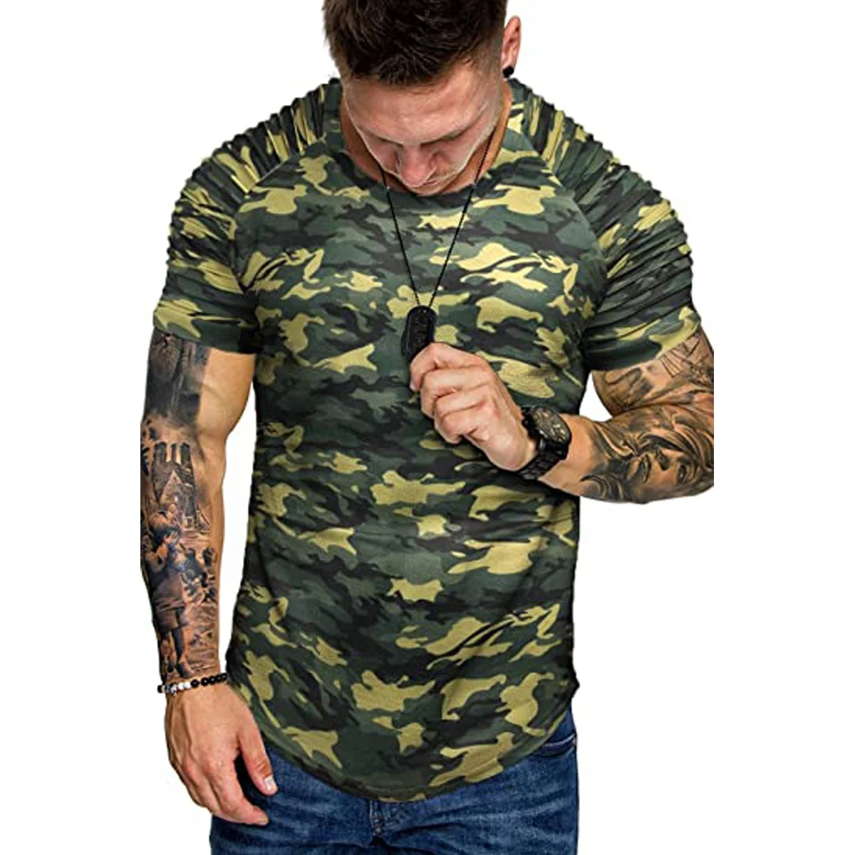 Solf Touch Blanks Color 100% Cotton Heat Transfer Printing t shirt Custom Cotton t shirt for Men China Wholesale in Stock