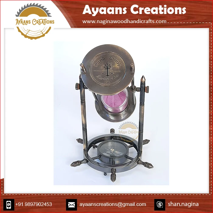 Interior Decor Use Best Selling Gift Product Sand Timer 10 Minute Hourglass Sand Timer With Custom Brand Logo Accepted