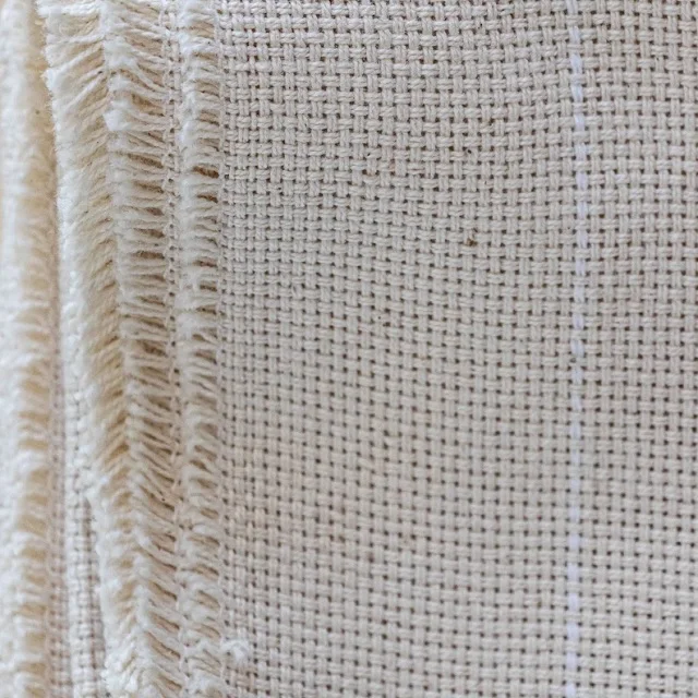 Монахи ткани ковер Дырокол вышивка ткань оптовая индийский производитель экспортер на складе изделия 100% хлопок