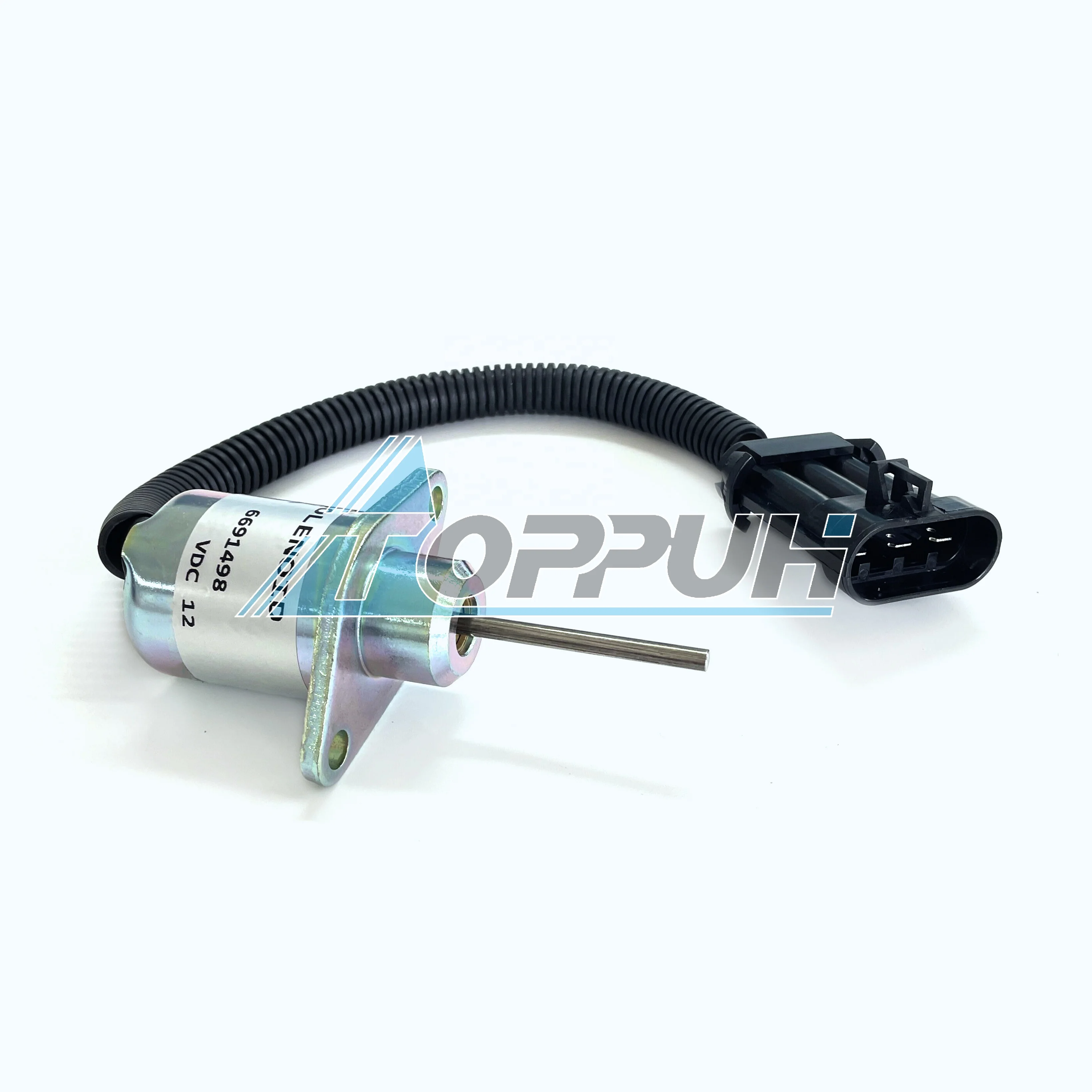 Shutoff Solenoid Valve 6691498 12V For Kubota Engine 1G925-60011 1E137-60012 1503ES-12A5UC4S Stop Solenoid 6691498