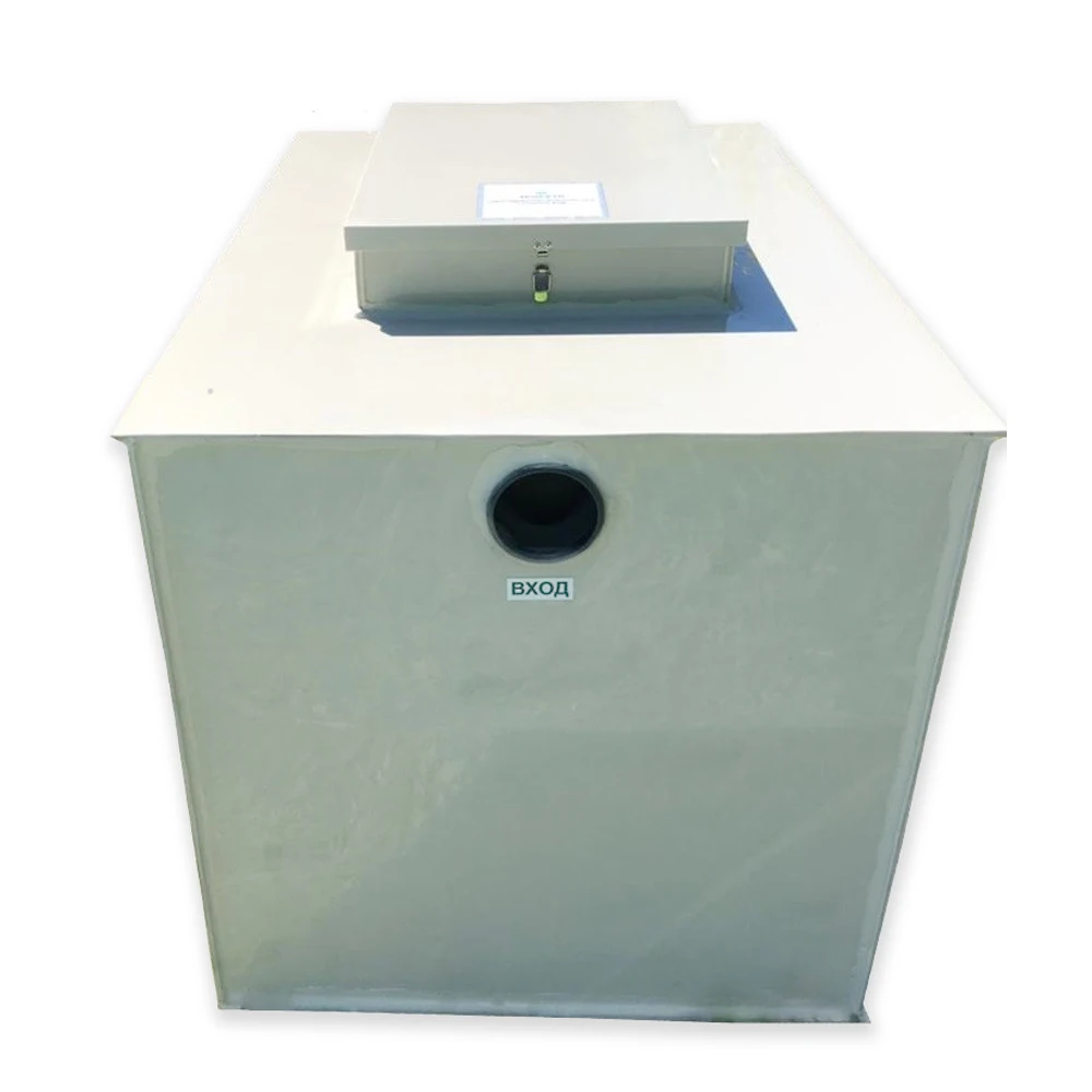 Polypropylene Ground Workshop 1420*920*1000 mm OPP 7.0-500 (2 liters/sec) Grease Trap For Restaurants / Food Industries